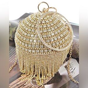 Rhinestone wristlet/Crossbody